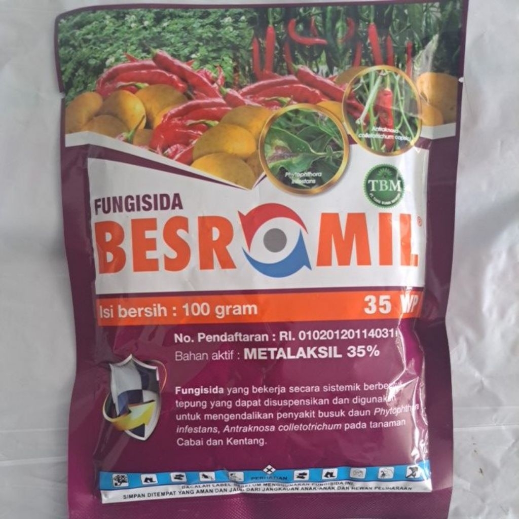 FUNGISIDA BESROMIL 35WP 100gr