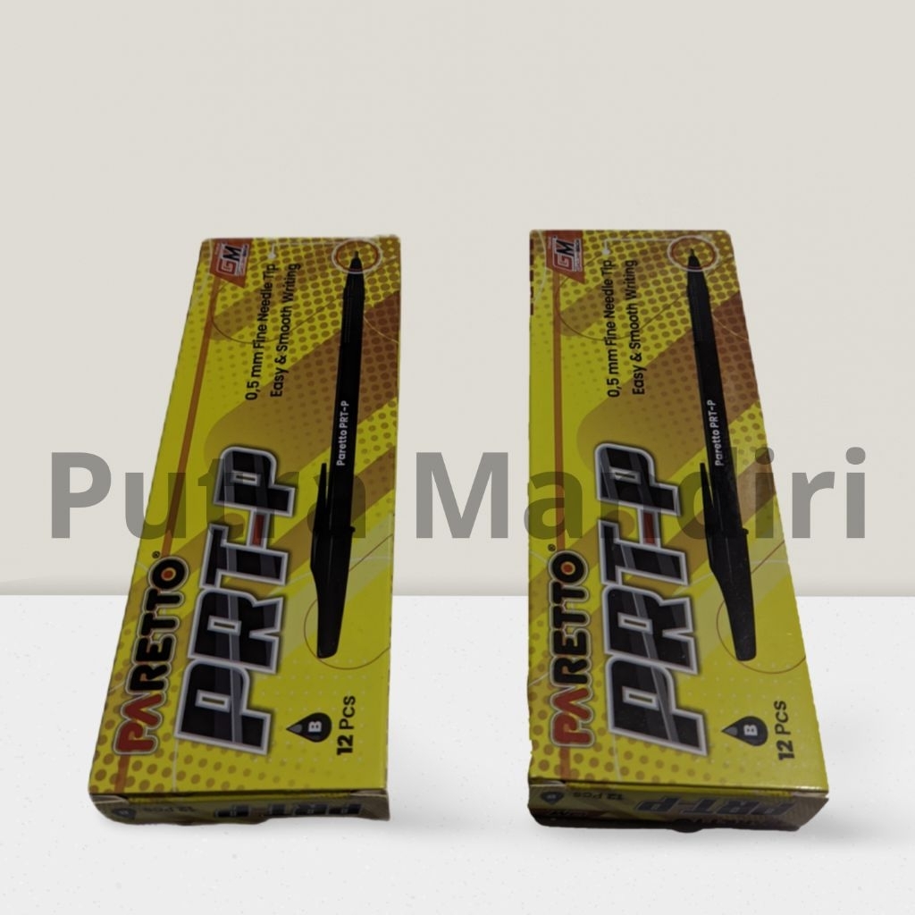 

Pulpen ball PRT-P / Paretto 0,5mm 1kotak (12pcs)