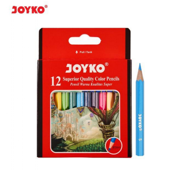 

Color Pencils Pensil Warna Joyko CP-102 12 Warna