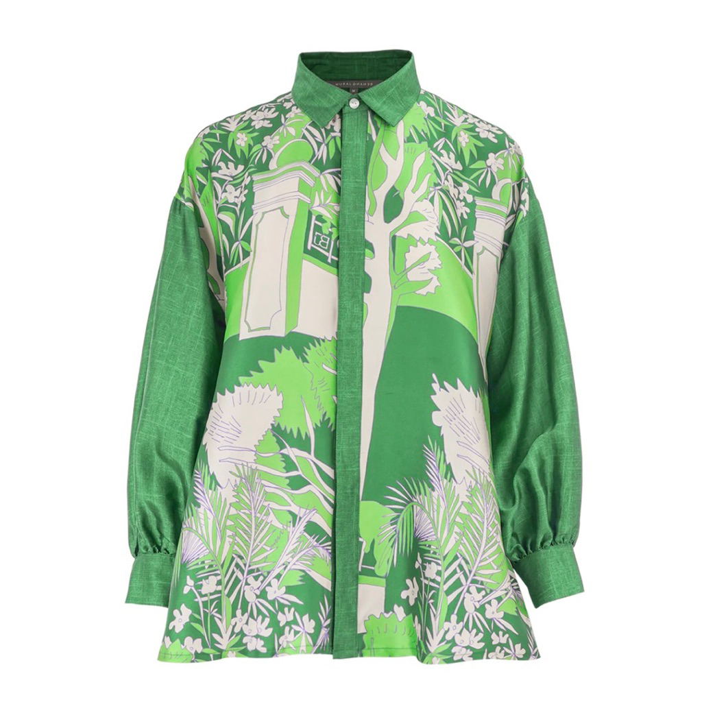 𝐑𝐄𝐀𝐃𝐘 𝐒𝐢𝐚𝐩 𝐊𝐢𝐫𝐢𝐦‼️ Benang Jarum Dreamscape Dimensions YOKE SHIRT & Pants [ New With Tag ]