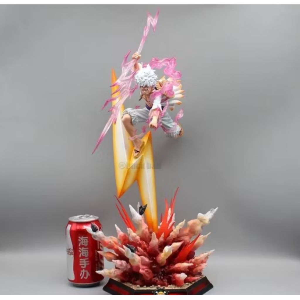 ACTION FIGURE LUFFY GEAR 5 NIKA THUNDER