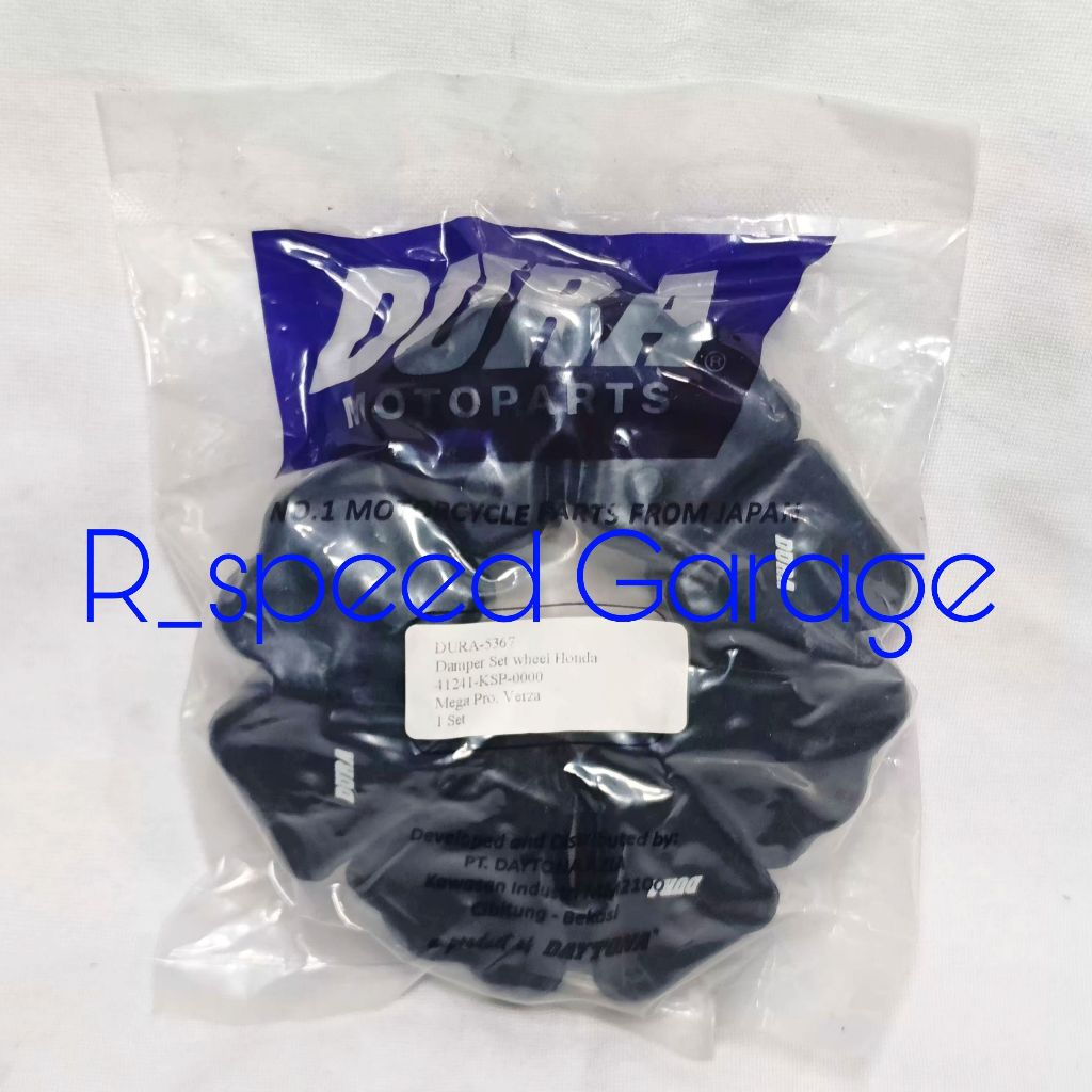 DAMPER KARET TROMOL KARET NAP GEAR DURA DAYTONA 5367 CBR 150 CBU KPP LOKAL K45 CB 150 R OLD K15 CB V