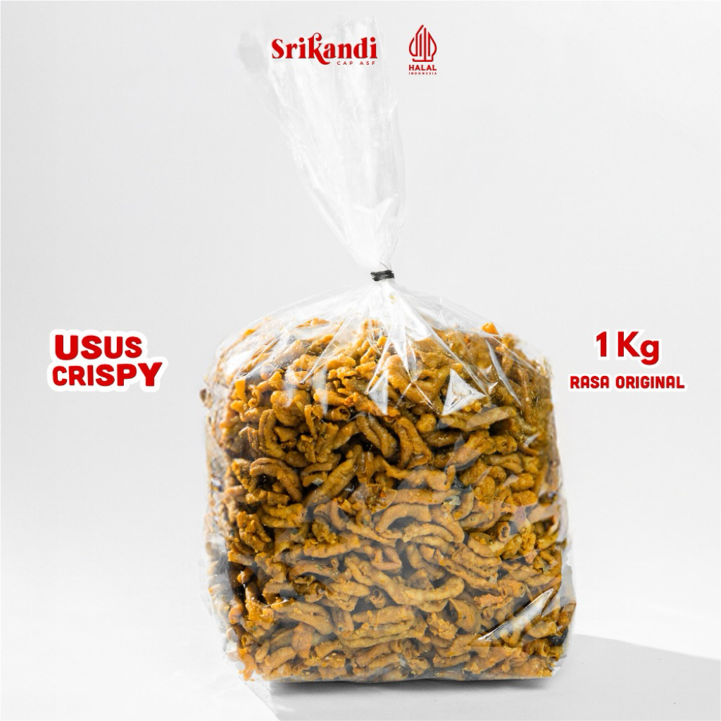 

Keripik Usus Ayam 1 KG Original Daun Jeruk / 1KG Usus Crispy Daun Jeruk-Kripik Usus Ayam