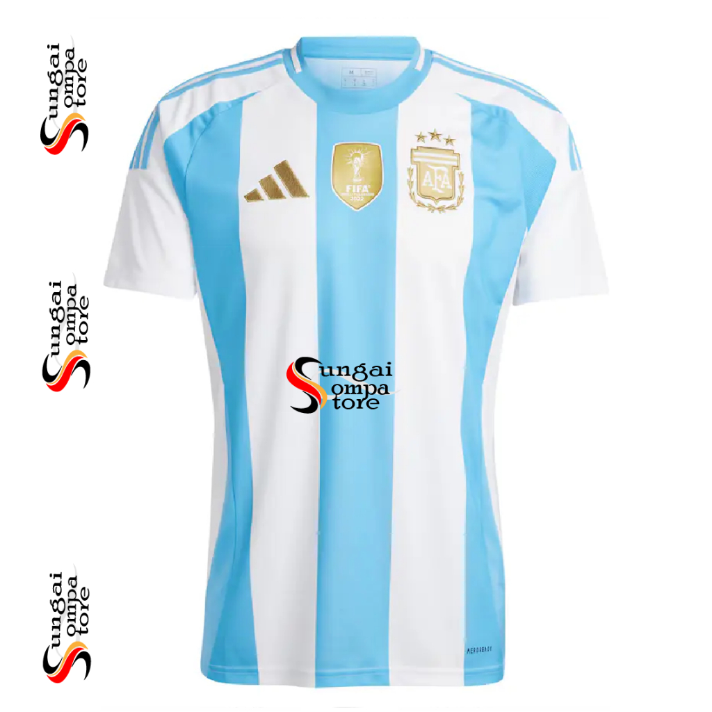COD / SETELAN BAJU BOLA ANAK TERBARU 2025 TIMNAS ARGENTINA PUTIH MESSI / JERSEY FUTSAL