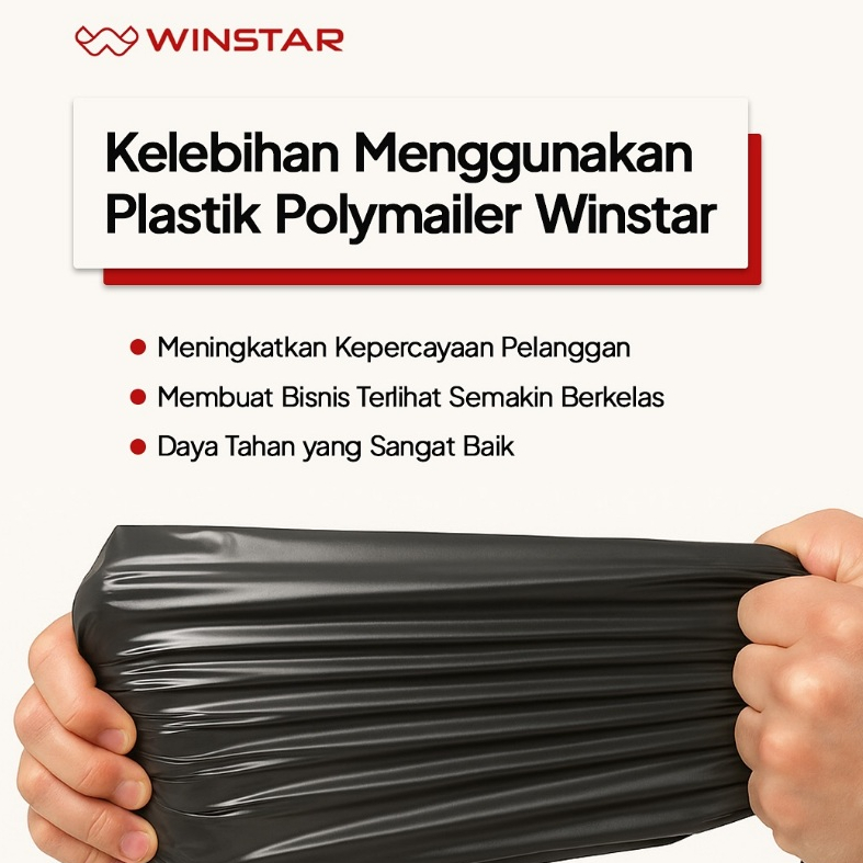 

POLYMAILER PLASTIK PACKING 17x30 POLYMAILER HITAM ISI 100 PCS