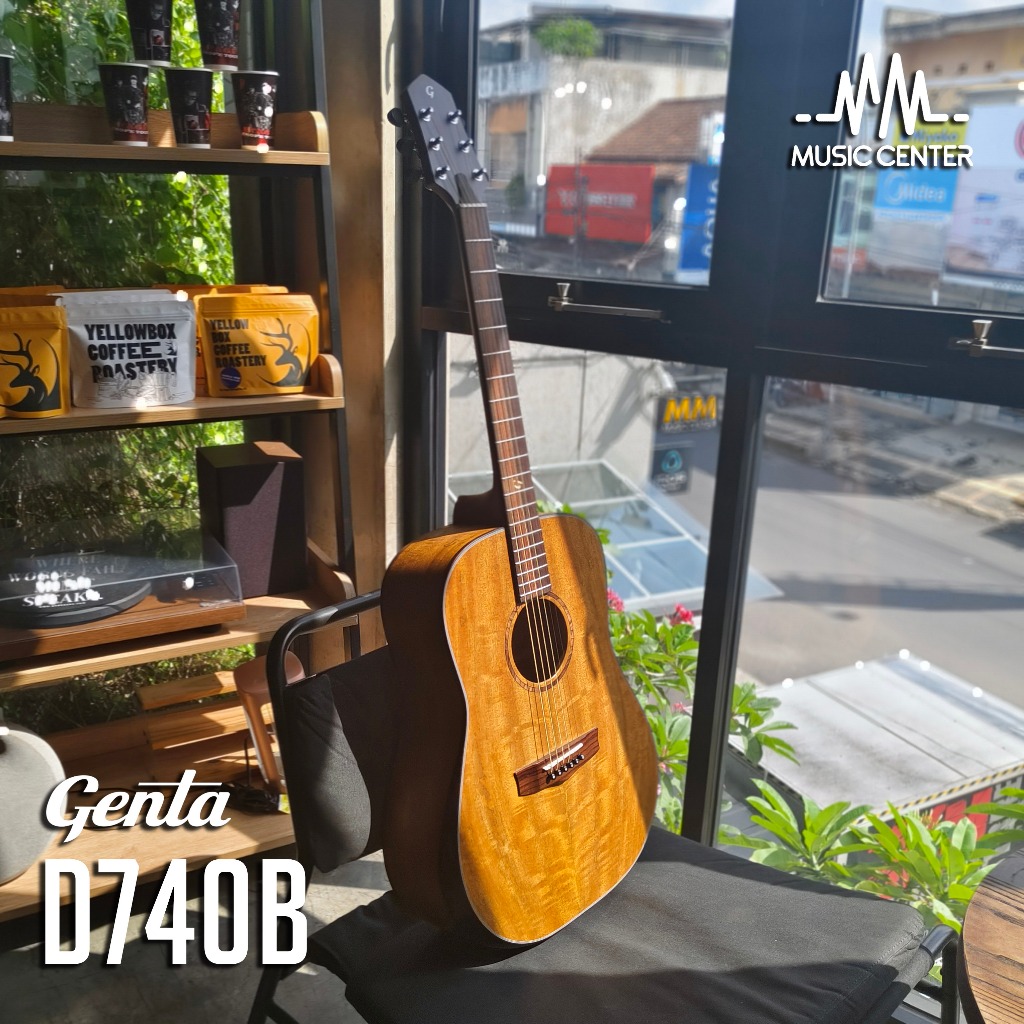 Gitar Akustik Genta D740B Original