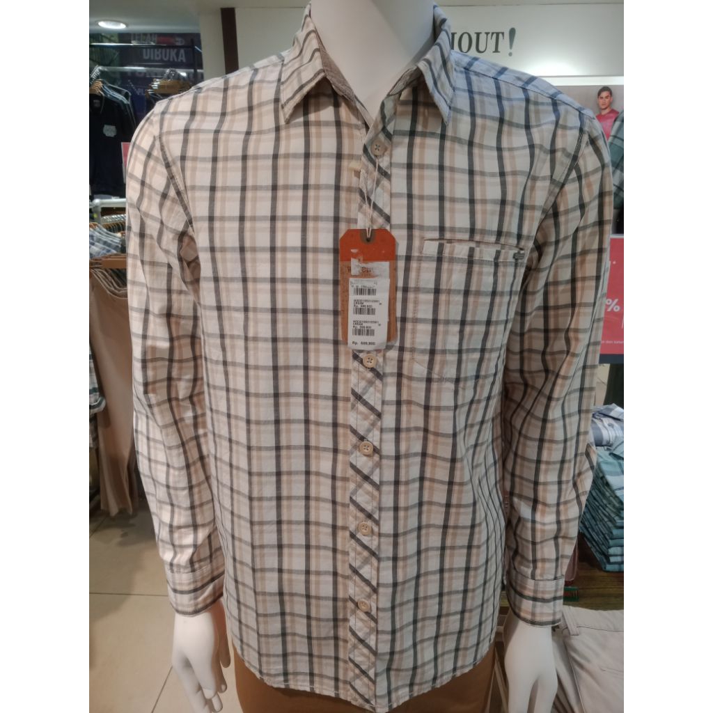 Watchout Kemeja Panjang Kotak-kotak WS301950105