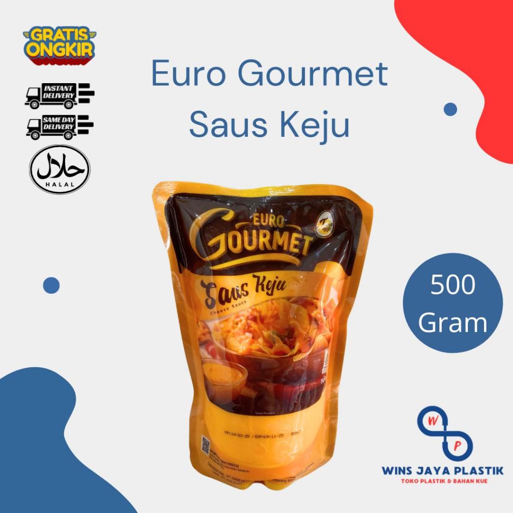 

Euro Gourmet Saus Keju 500 gr | Saus Keju | Cheese Sauce Euro Gourmet 500 gr