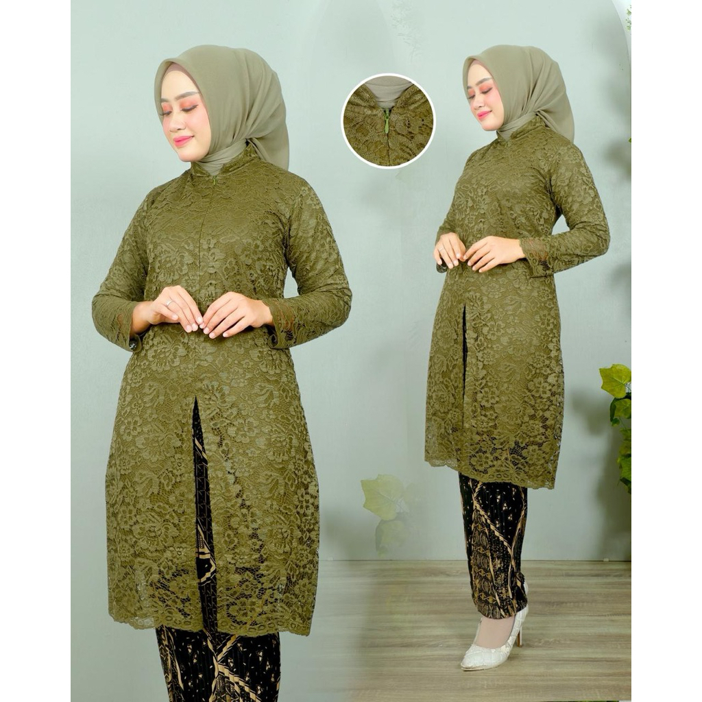 TUNIK SHANGHAI BUSUI/TUNIK BROKAT/TUNIK BUSUI/TUNIK JUMBO/KEBAYA MODERN/KEBAYA PESTA/KEBAYA BUSUI/KE