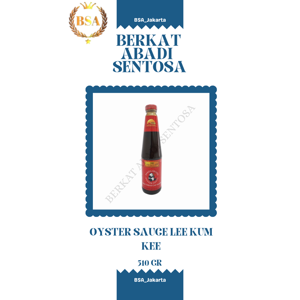 

OYSTER SAUCE LEE KUM KEE (510 GR)