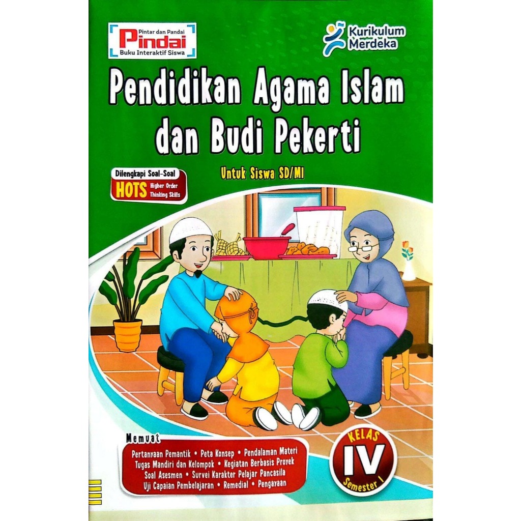 Buku LKS PAI Kelas 4 SD/MI Kurikulum Merdeka Semester 1