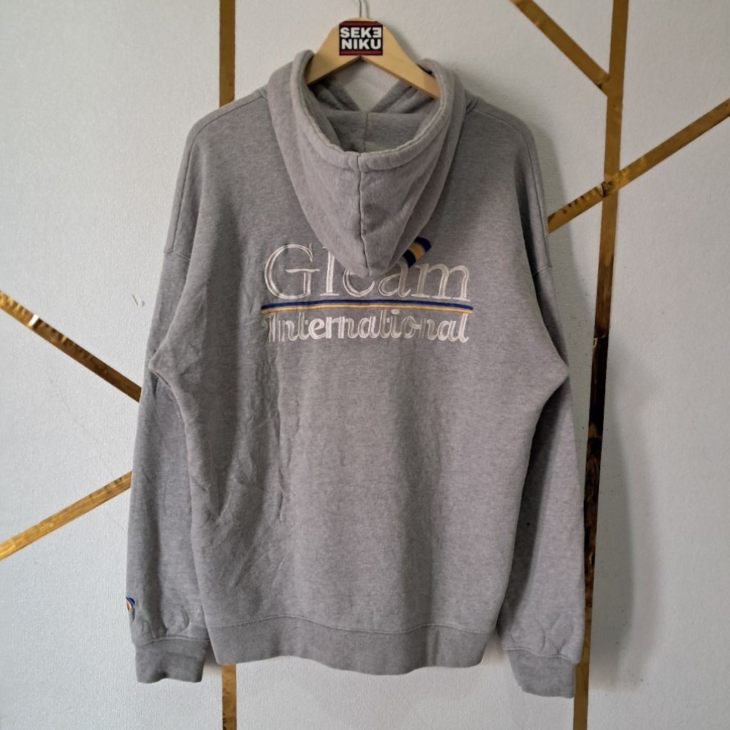 Hoodie SOVERMENT Invisible Idol KPop Wooyoung ATEEZ Bordir bahan babyteri tebal berat like new