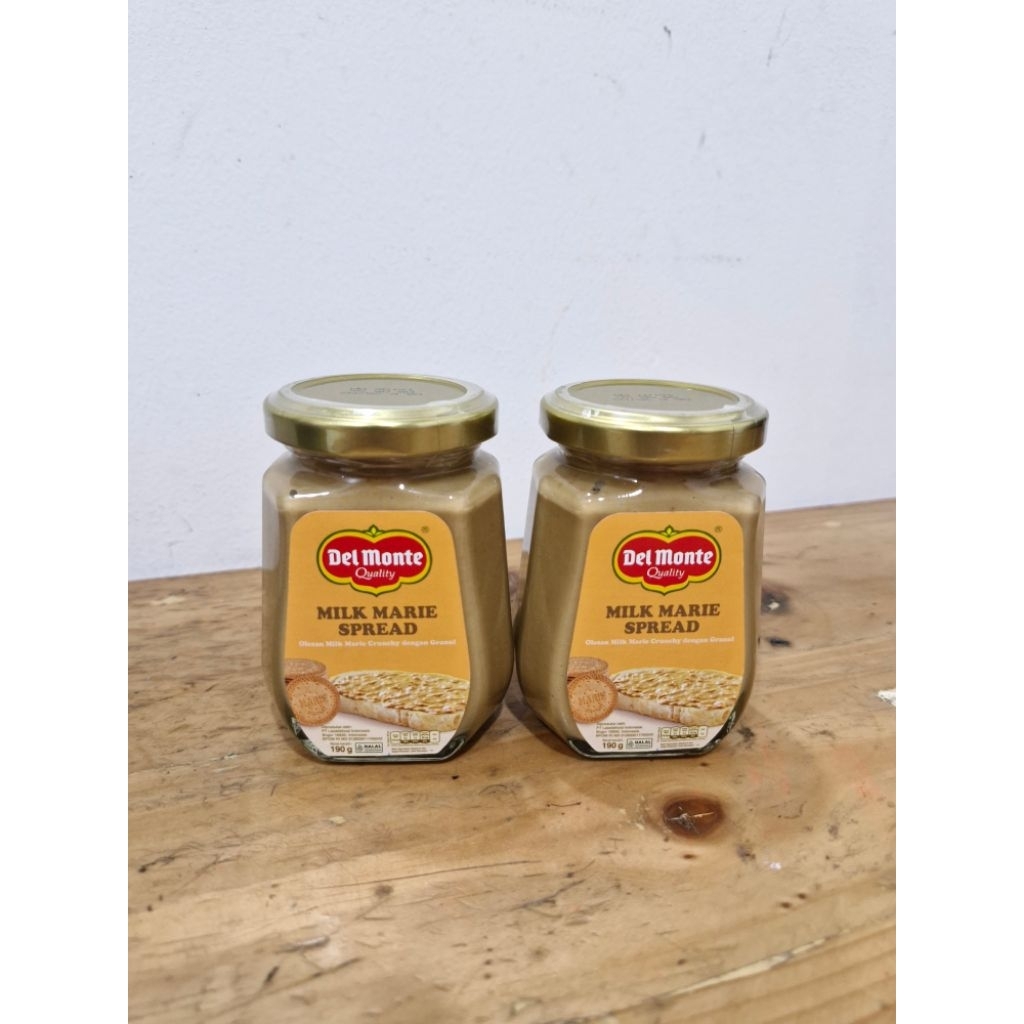 

Delmonte Milk Marie Spread Selai Olesan Roti Biskuit Marie 190gr