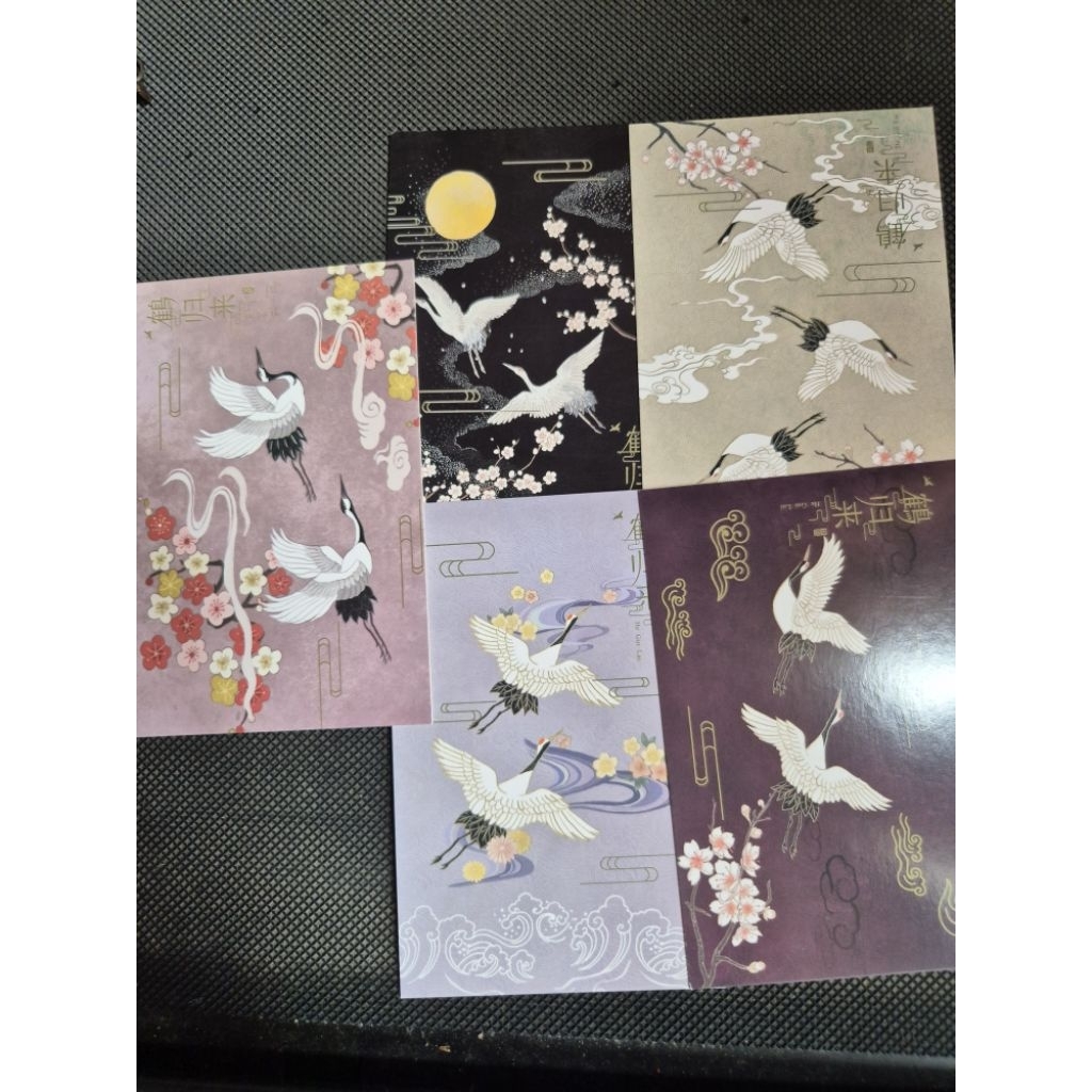 

kartu pos lukisan burung/bird painting postcard