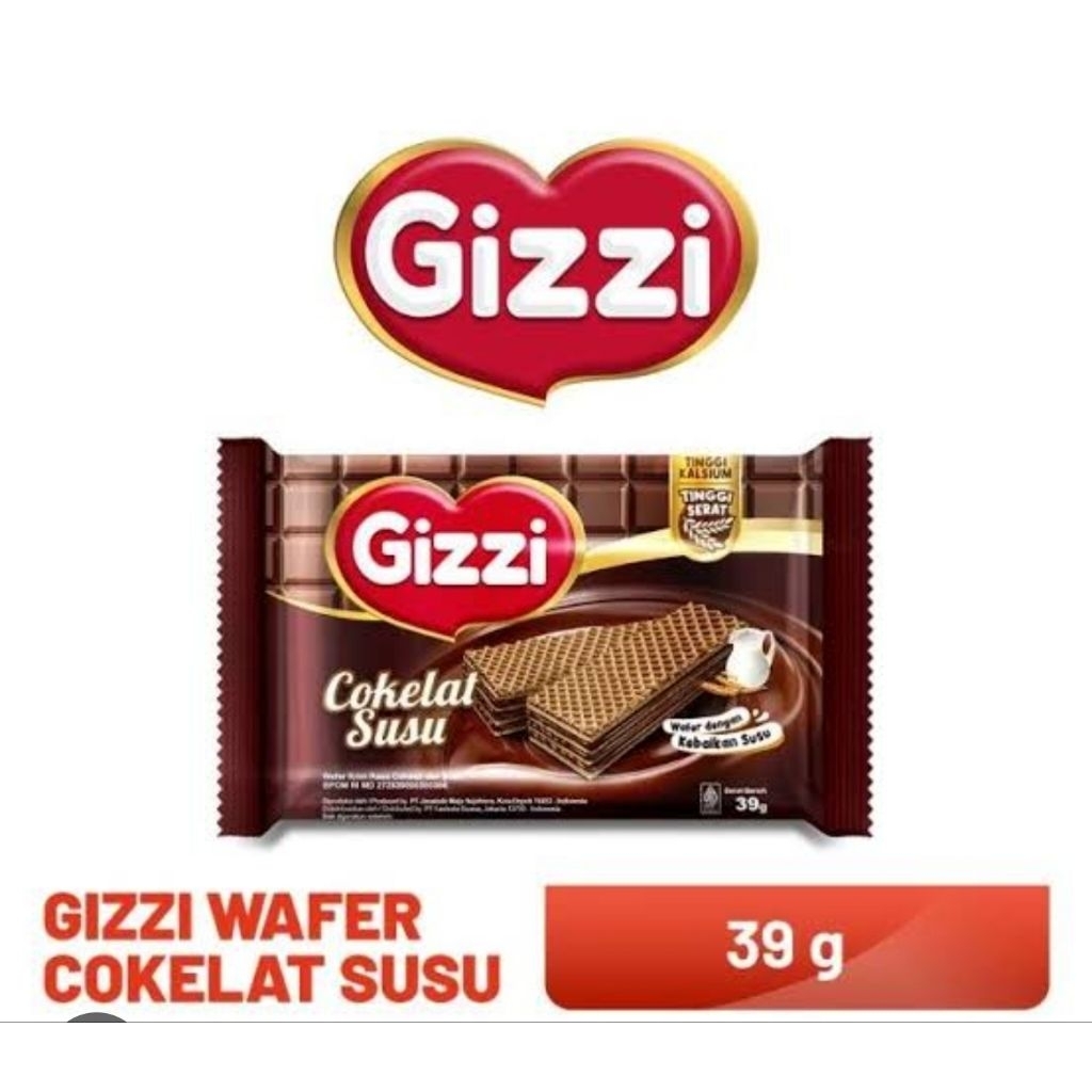 

Wafer Gizzi 30Gr ( isi 10 )