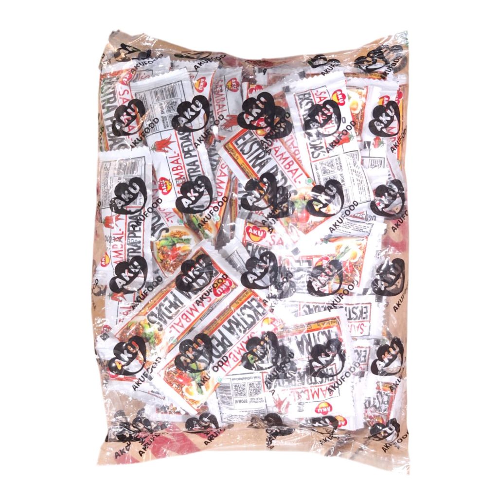 

Saus Sambal Extra Pedas AKU Sachet isi 50