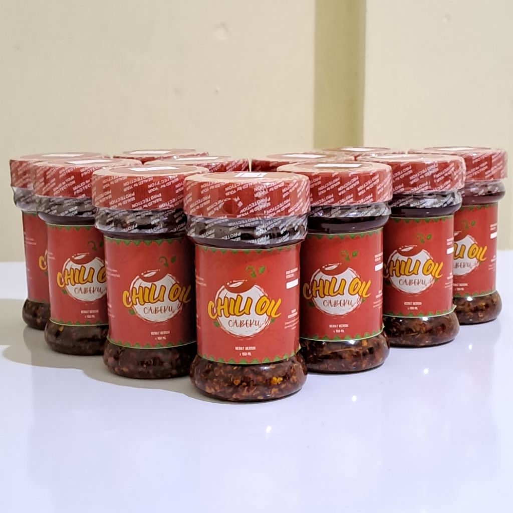 

CHILLI OIL CABEKU 150ML/CHILLI OIL CABE TEJA 150ML