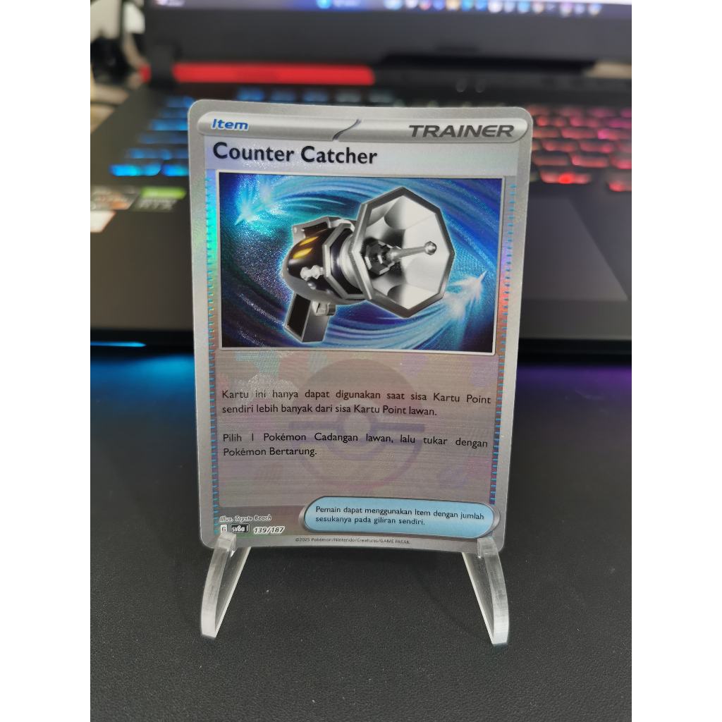 Pokemon TCG Indonesia Counter Catcher 139/187 Trainer Pokeball