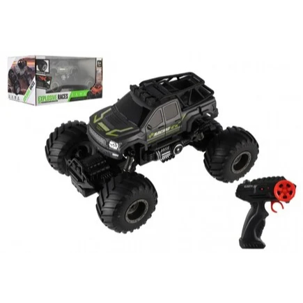 Mainan Mobil Remot Kontrol RC Jeep Double Cabin Off Road Vehicle Ford Raptor Frekuensi 2.4Ghz