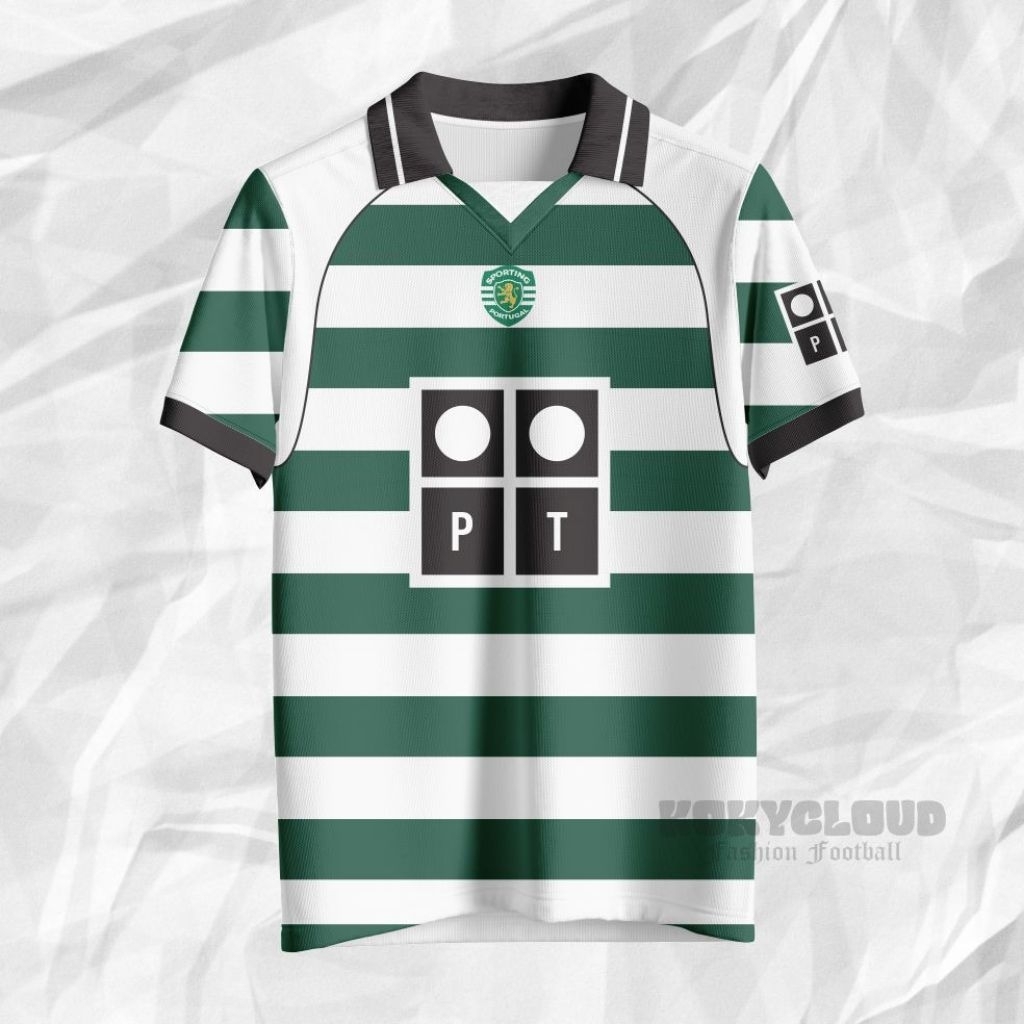 Jersey retro Jersey vintage fantasy sporting lisbon