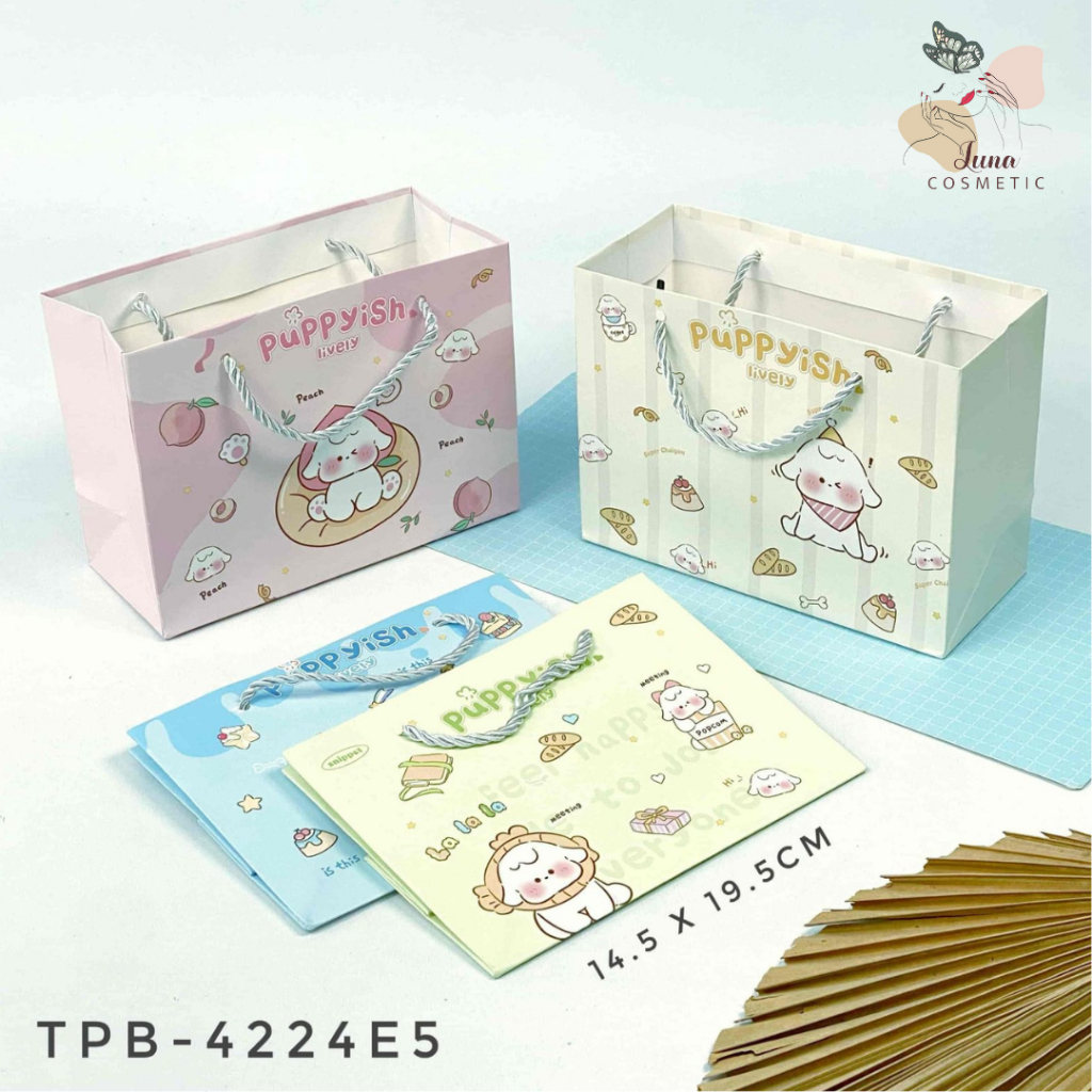 

LUNA-TSJ-PAPERBAG UK 19.5X14.5X8.5 TALI KUR TIDUR MTF MIX E5