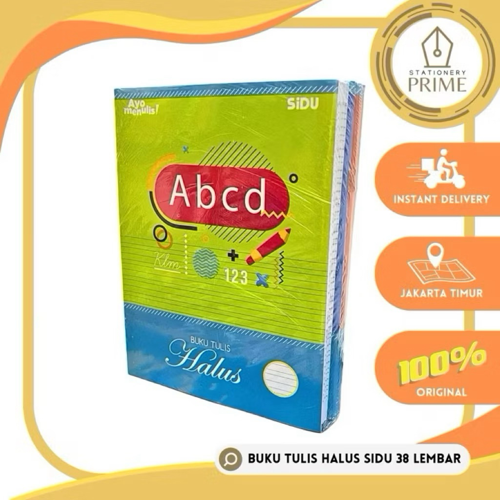 

Buku Tulis Halus Sinar Dunia 1 pack isi 10 pcs