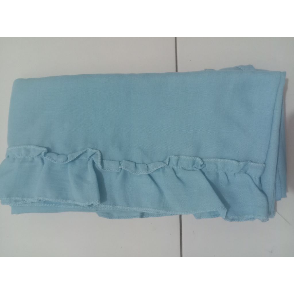 hijab segi empat renda