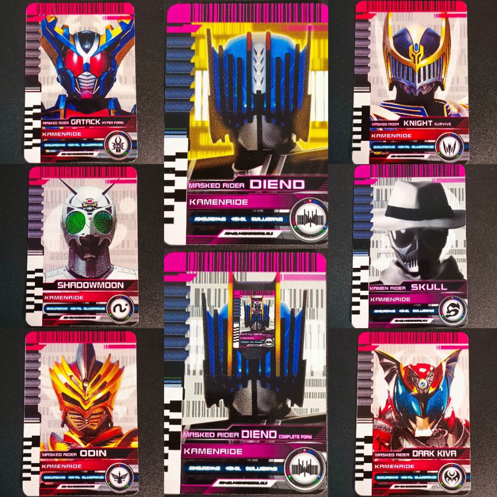 Kustom Ride Card Kamen Rider Diend Decade for CSM DX Diendriver Decadriver (Recast) Non Bandai Bootl