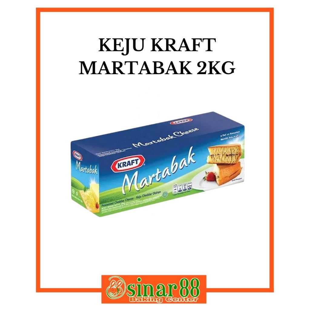 

Keju Kraft Martabak 2kg