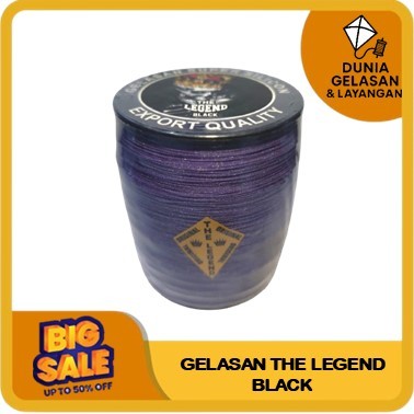 Benang Layangan Gelasan The Legend Black gelasan Layang layang Tajam Turnamen Super silicon Cocok Ma