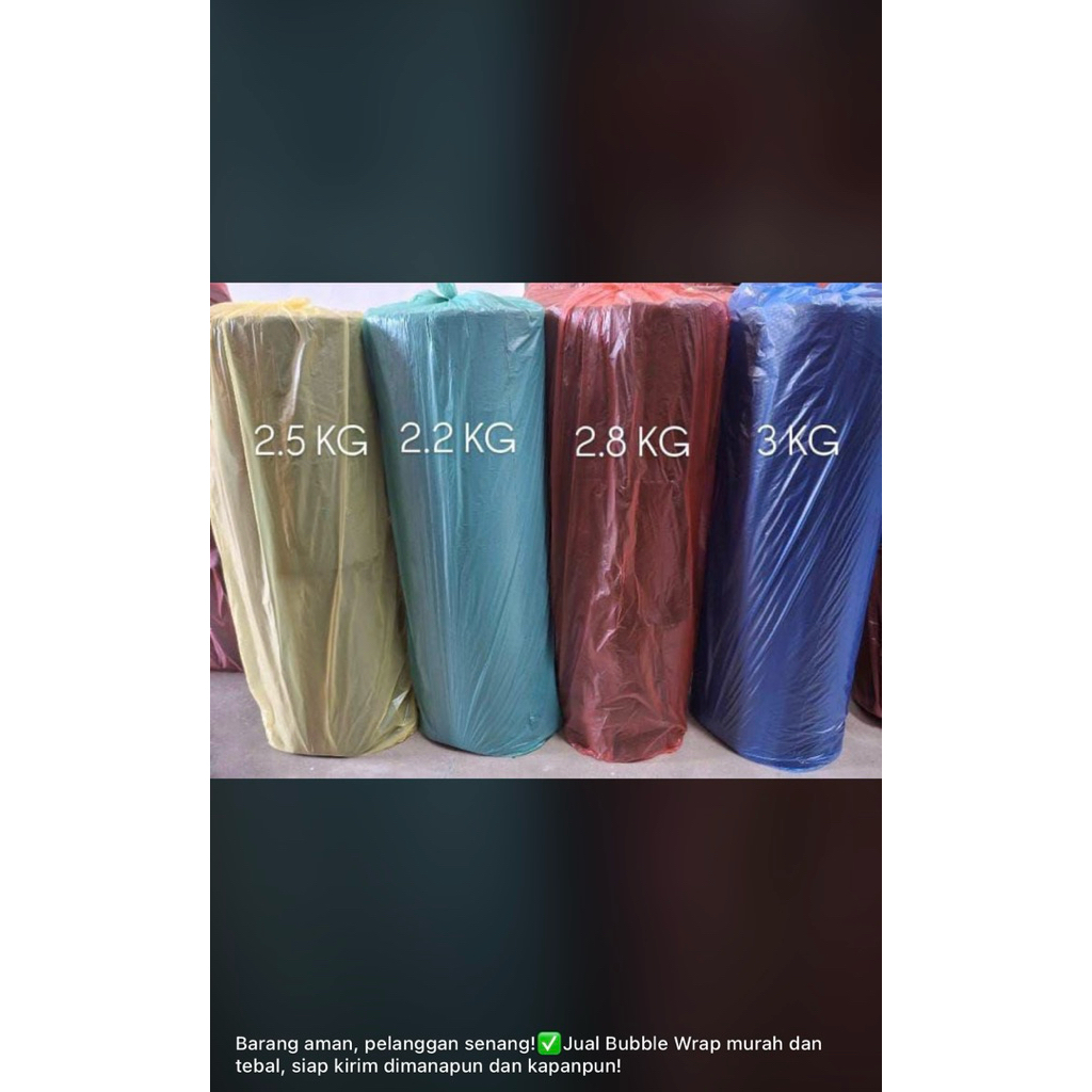 

BUBBLE WRAP // PEMBUNGKUS BARANG // GELEMBUNG