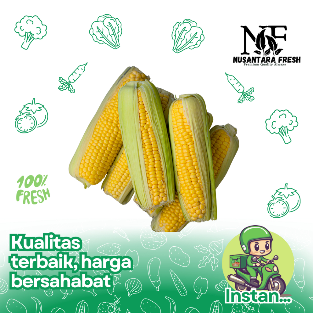 

Jagung Manis Segar Sayur Nusantara Fresh Solo
