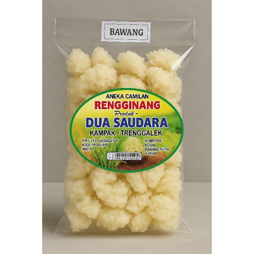 

RENGGINANG MENTAH MINI 500G FREE BUBLE+PACKING DUS