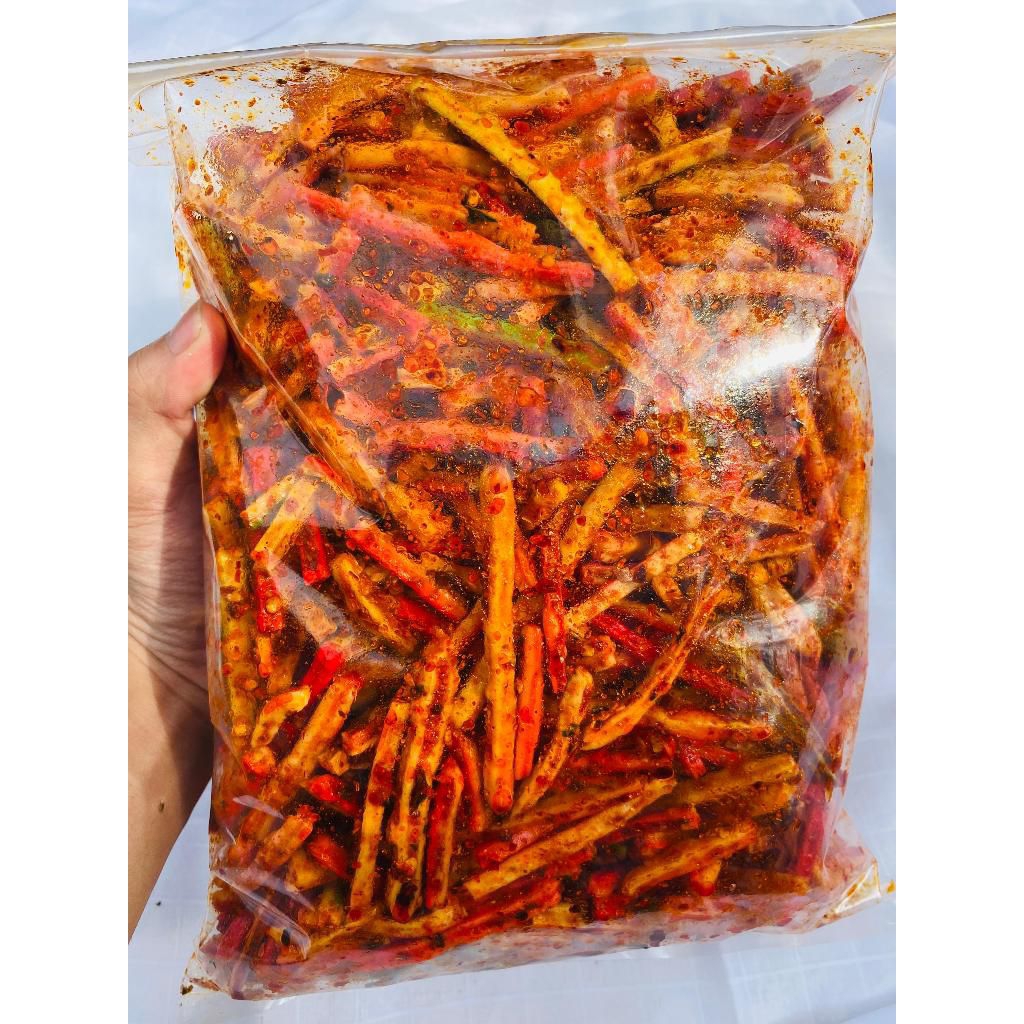 

krupuk beton krupuk jaat pedas original daun jeruk gurihh pedas
