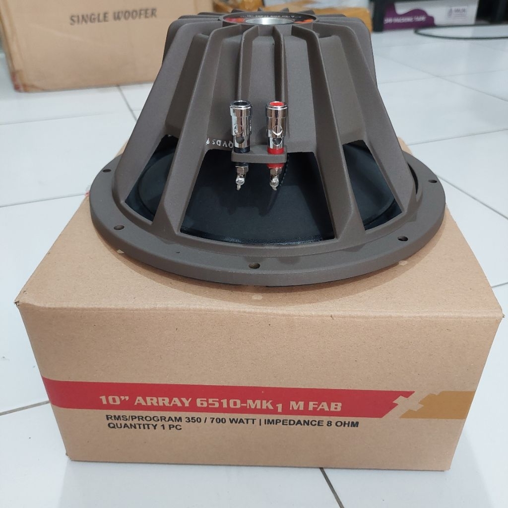 Speaker 10inch Array 6510 M Mk1 Fabulous original ACR Fabulous 6510M Mk1 speaker neo 10inch