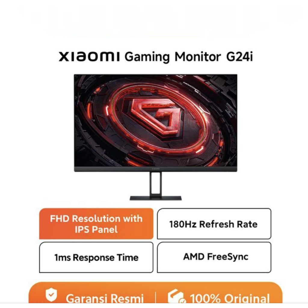 LED Monitor Xiaomi G24I 24inch FHD IPS 180Hz Monitor Gaming