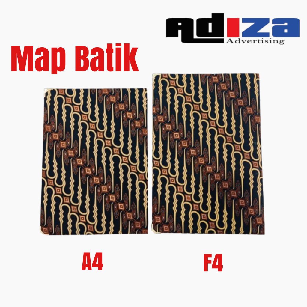 

Map Batik Super Exlusive Warna Coklat / Hitam Ukuran A4 / F4