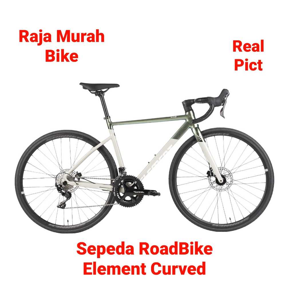 Sepeda Balap RoadBike Element Curved 11 Shimano 22 Speed Sepeda Balap Element Curved