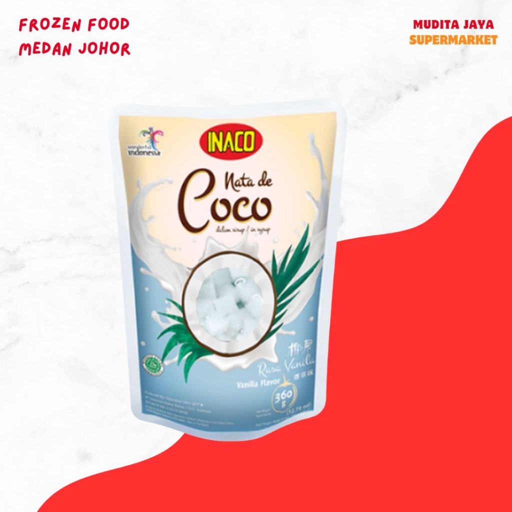 

INACO Nata De Coco Vanilla Flavor 360gr