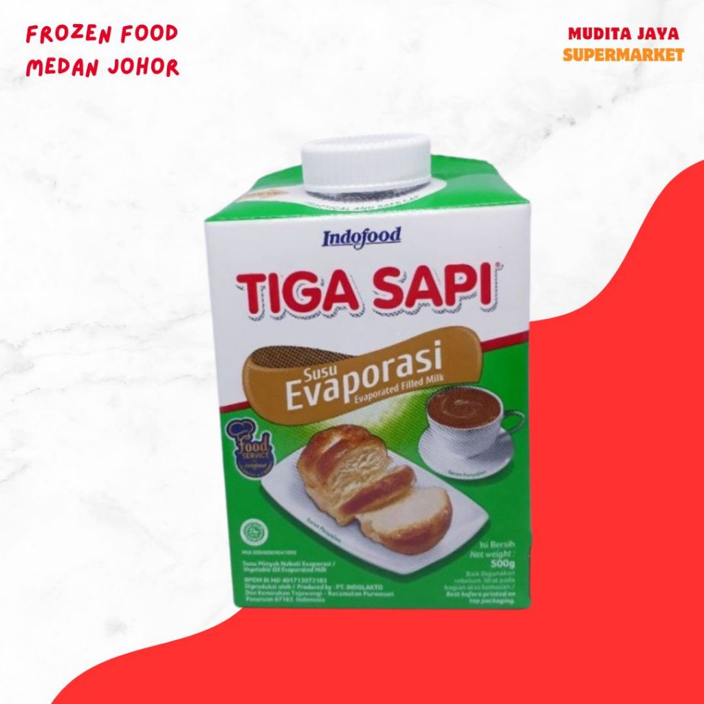 

Susu Evaporasi Tiga sapi 3 sapi 500gr / susu milk evaporate