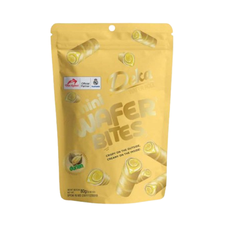 

DEKA MINI WAFER BITES DURIAN 72 GR 8995077605659