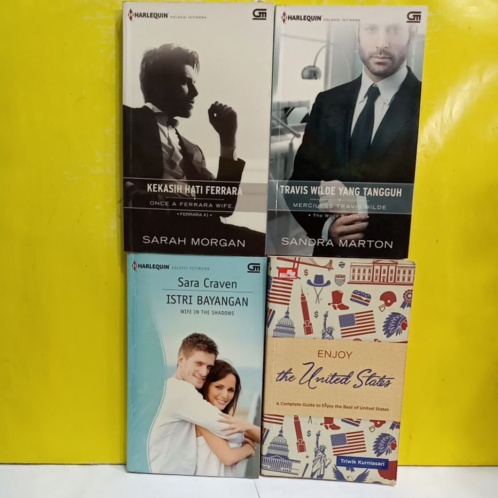 BUKU NOVEL BEKAS ORIGINAL