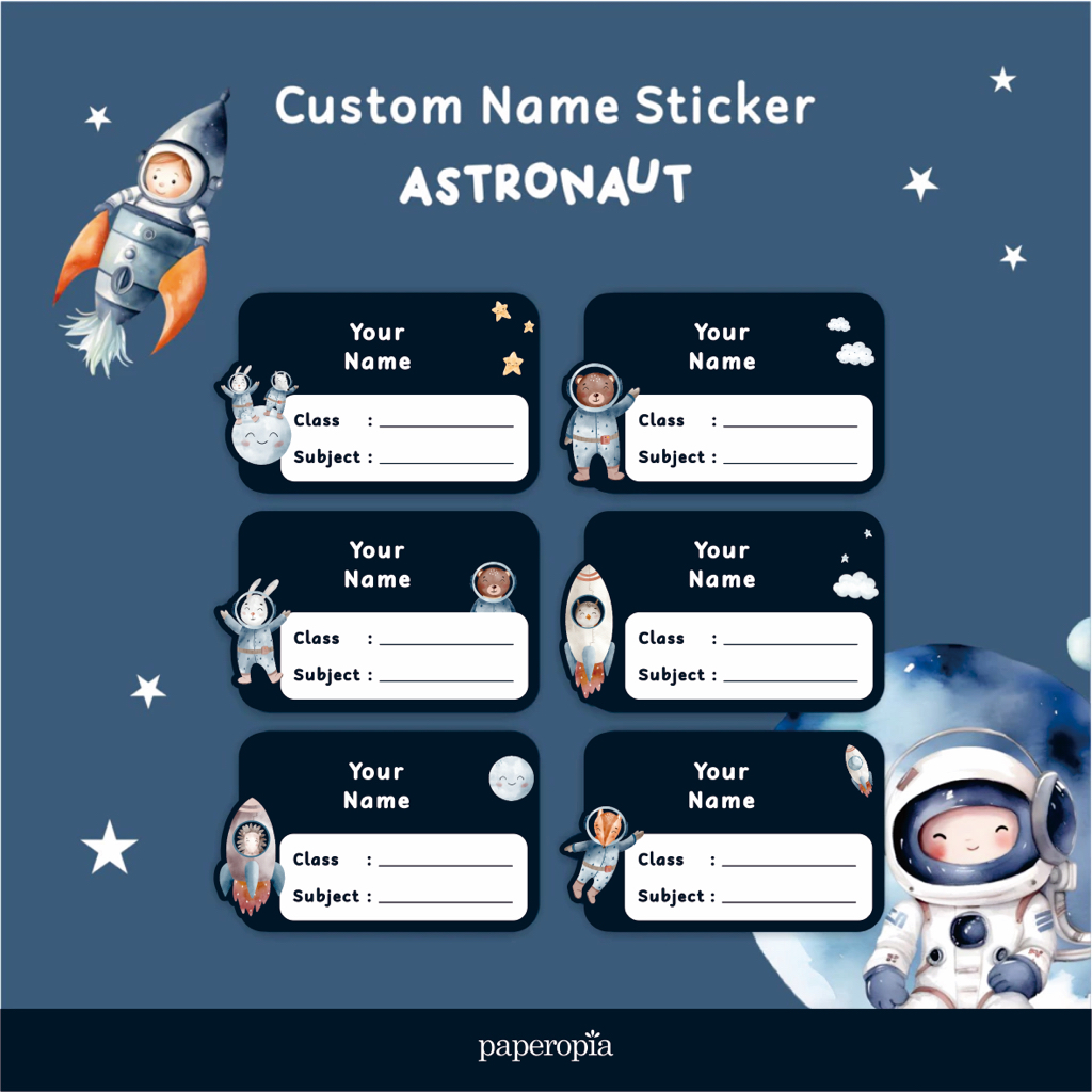 

Stiker mata pelajaran, sticker nama buku sekolah, custom nama isi 36pcs/set