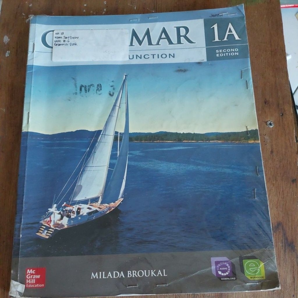 GRAMMAR FORM AND FUNCTION SECOND EDITION 1A