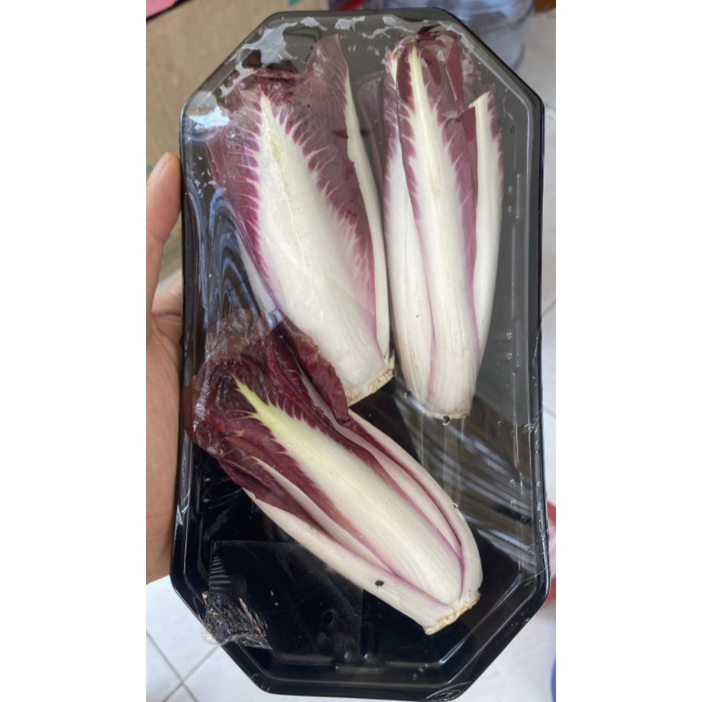 

Endive witloaf red / sayur endive merah import / -+230 gr
