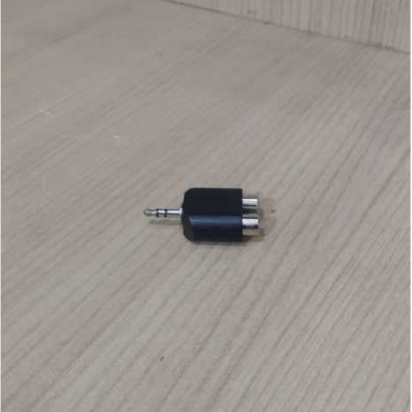CONVERTER RCA TO AUX / RCA TO JACK STEREO 3.5MM 2IN1 (Minimal Order)