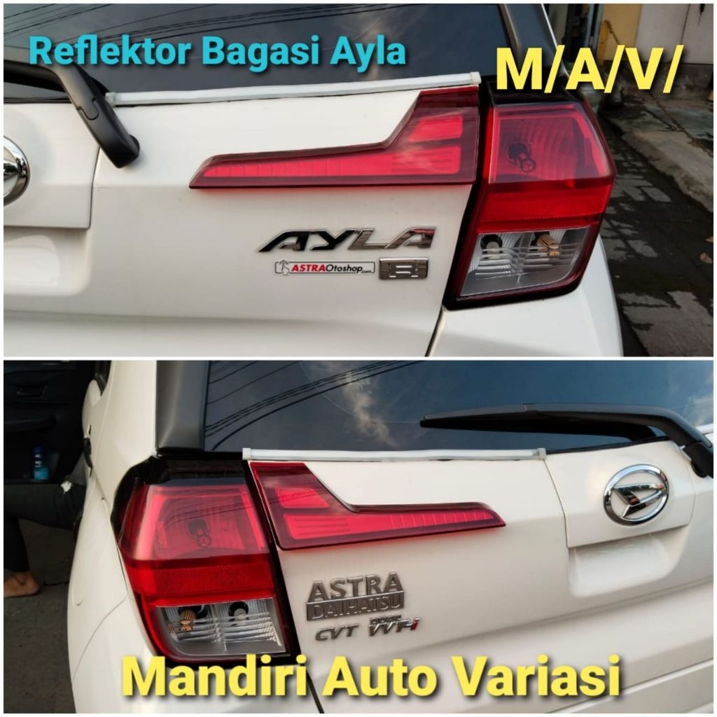 REFLEKTOR BAGASI ALL NEW AYLA AGYA 2023 2024