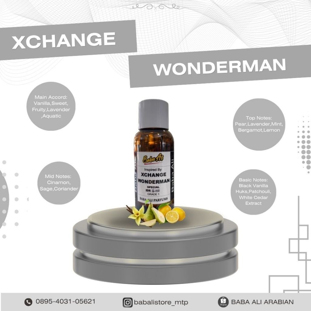 PARFUM XCHANGE WONDERMAN