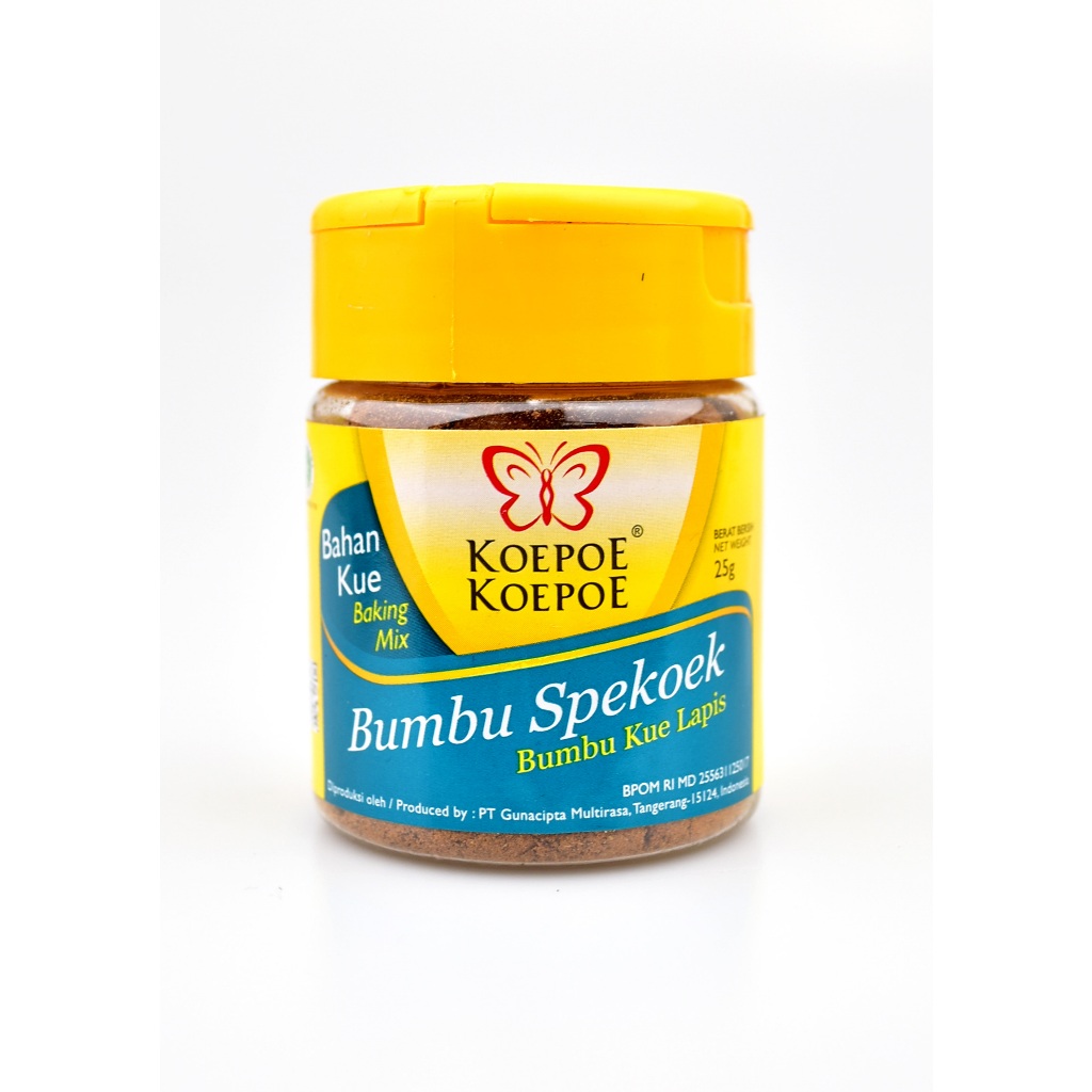 

Koepoe-Koepoe / Kupu-Kupu Spekoek 25gr