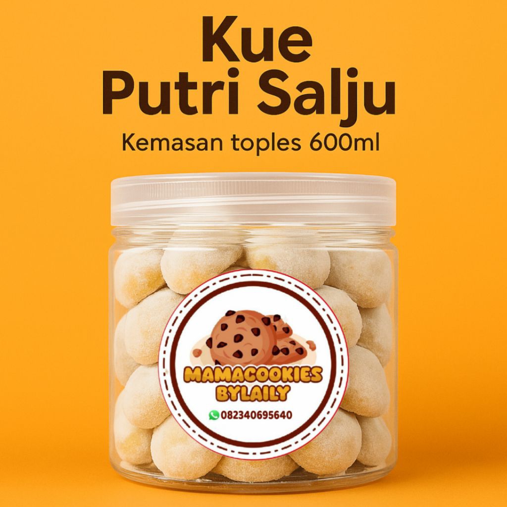 

KUE PUTRI SALJU HOMEMADE MURAH ENAK kemasan 600ml